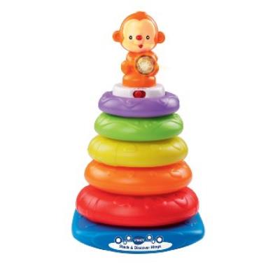 VTech Baby - Stack & Discover Rings - La Pyramide Magique de Noé Version Anglaise