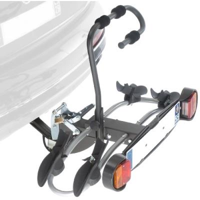 Mottez porte-vélos plateforme premium 2 vélos gris