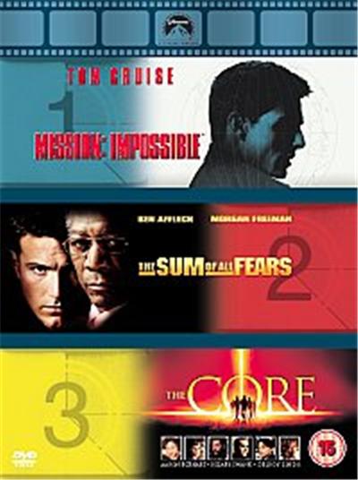Mission: Impossible/The Sum Of All Fears/The Core , (Box Set)