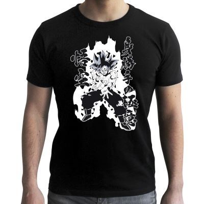 ABYstyle - Dragon Ball Super - T-Shirt - Goku Kamehameha - Noir - Homme (S)