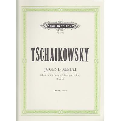 Partitions classique EDITION PETERS TCHAIKOVSKY P.I. - ALBUM A LA JEUNESSE OP.39 - PIANO Piano