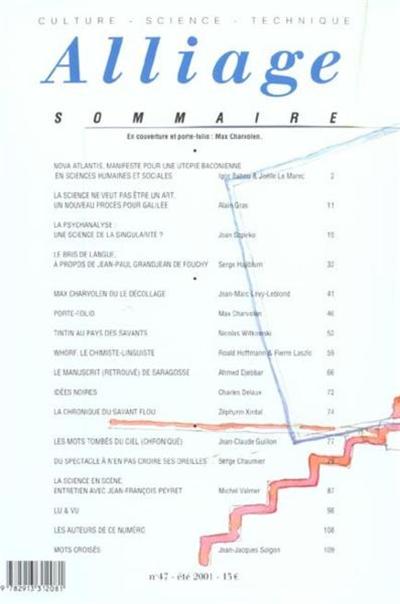 REVUE ALLIAGE T.47