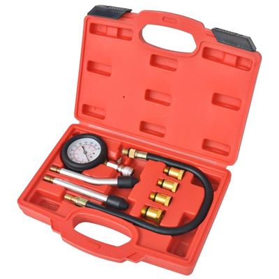 vidaXL Kit de test compression moteur à essence 8 pcs
