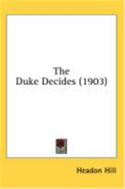 The Duke Decides (1903)
