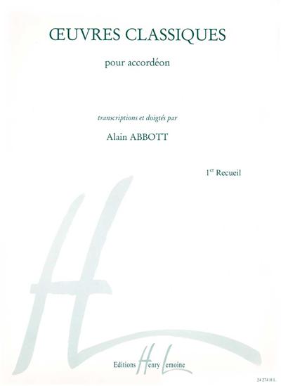 OEUVRES CLASSIQUES VOL 1