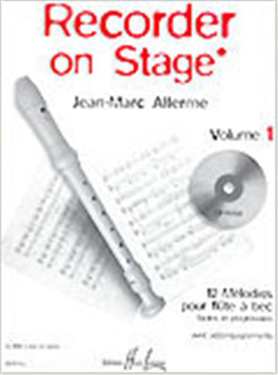 RECORDER ON STAGE VOL 1+CD