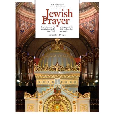 Partitions classique BARENREITER JEWISH PRAYER - ARRANGEMENTS POUR ALTO (VIOLONCELLE) & ORGUE Alto