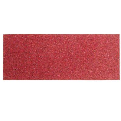 Bosch 2609256B08 Feuilles Abrasives pour Ponceuses Vibrantes 93 X 230 Fixation Par Étrier Non Perforées Grain 40 Lot De 10 Feuil