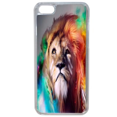 Coque Rigide Tête De Lion Peinture Flash Apple iPhone 7