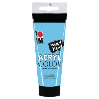 Marabu - Tube AcryColor Couleur Bleu Clair - 100ml