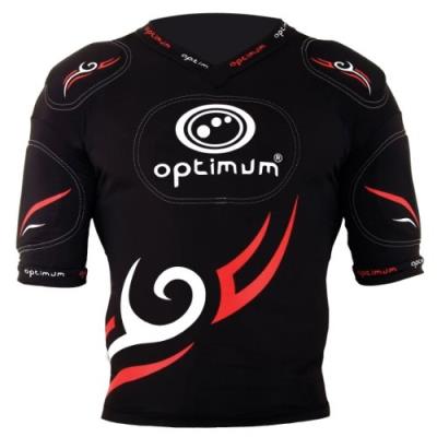 Optimum tribal epaulière garçon noir rouge 13-14 ans