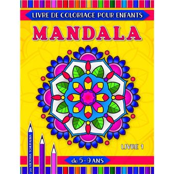  Coloriage Mandala Enfant 9 ans: 35 Mandalas pour