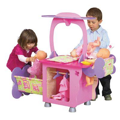 La Nursery En Bois Rose 1er Age Poupee Achat Prix Fnac