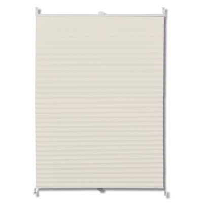 vidaXL Store plissé en crème 60 x 125cm