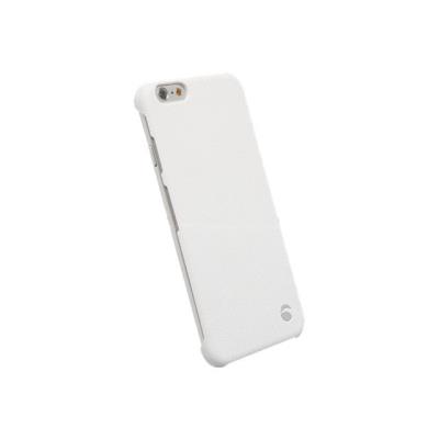 Krusell Malmö TextureCover - Achterzijde behuizing voor mobiele telefoon - plastic - wit - voor Apple iPhone 6 Plus