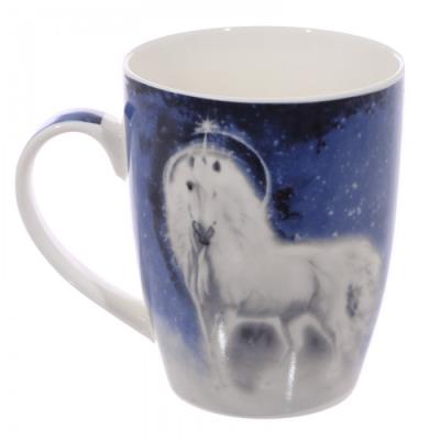 Mug porcelaine Licorne céleste