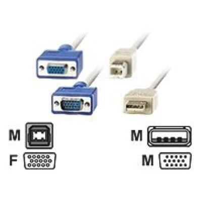 Roline video/USB kabel - 1.8 m