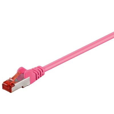 Câble réseau conrad rj45 cat 6 s ftp magenta 50 m goobay 93442-gb
