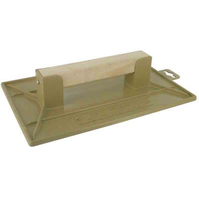 Outibat - Taloche plastique ABS jaune rectangulaire 27 x 35 cm