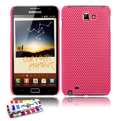 Coque ORIGINALE Ultra Fine Rose bonbon , Alvéolia, de MUZZANO pour SAMSUNG GALAXY NOTE