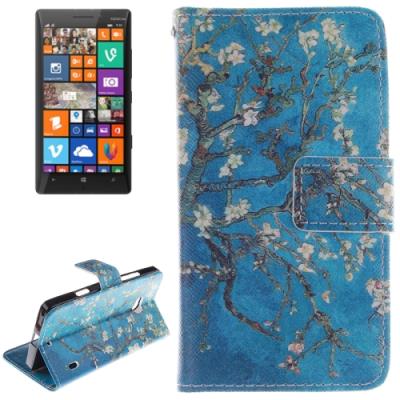 Nokia Lumia 930 Coque housse Cuir PU  Arbres