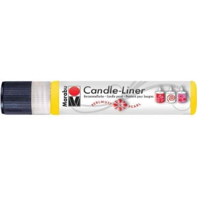 Marabu peinture pour bougies candle liner, or métallique, 25 ml, à base deau 180509784