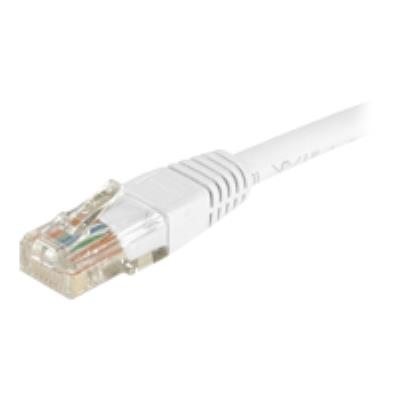 Cordon Patch RJ45 UTP CAT5e Blanc - 0,15 M