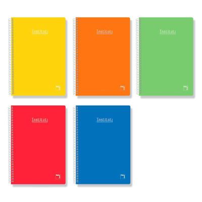 Bloc 60 gr couverture rigide couleurs feuille 80 q