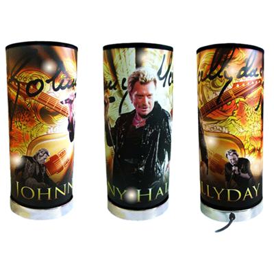 Lampe Johnny Hallyday Autographe