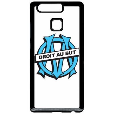 Coque huawei p9 blason club fc olympique de marseilles simple