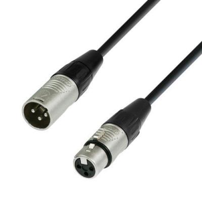 Adam Hall Câble Microphone Xlr Femelle Vers Xlr Mâle 2,5 M