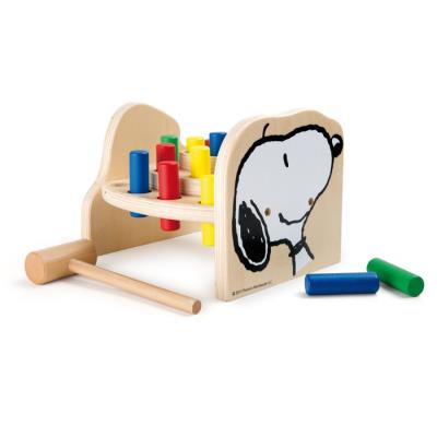 Banc en bois à marteler Penauts Snoopy