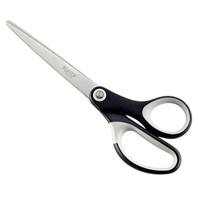 Esselte-leitz qualitätsschere inox revêtement titane 180 mm, emballage blister (noir) 54166095
