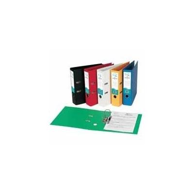 Q-CONNECT KF20019 CLASSEUR À LEVIER POLYPROPYLÈNE NOIR A4