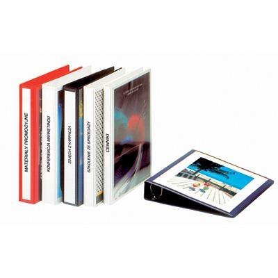 Esselte 49762 classeur personnalisable format a4 anneaux 40mm bleu foncé