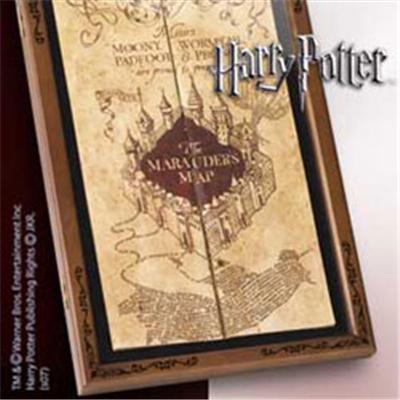 Harry Potter présentoir pour réplique Carte du Maraudeur