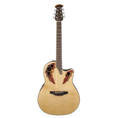 Guitares électro acoustiques OVATION CELEBRITY ELITE CE444 NATURAL Folk électro