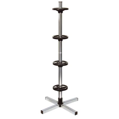 Dino 130003 Support De Pneus Avec Housses De Protection - Stockage 4 Roues Jusqu'à 18 Pouces Et 225mm Largeur