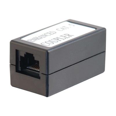 C2G In-line Modular Coupler - koppelstuk voor telefoon - zwart