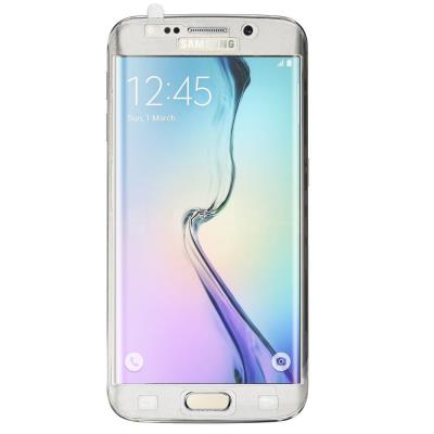Protecteur d'écran en verre trempé Silk Printing pour Samsung Galaxy S6 edge - Transparent
