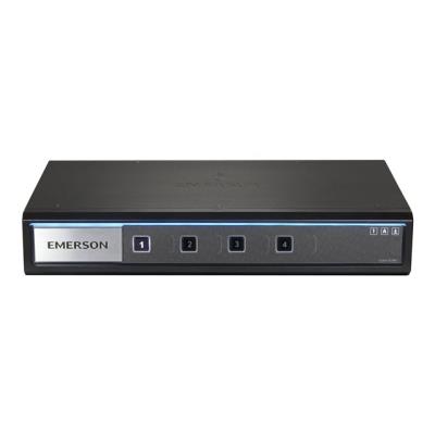 Emerson Cybex SC940 - KVM / audioschakelaar - 4 poorten - desktop