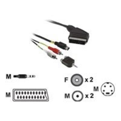 Hama video-/audiokabelkit - S-video/audio
