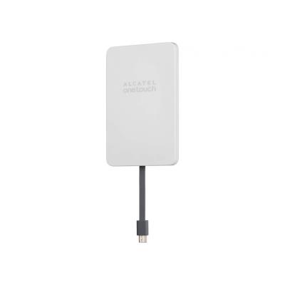 Alcatel One Touch PB50 - Mobiele oplader - 3000 mAh - 1.5 A (micro-USB type B) - wit