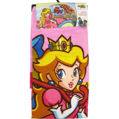 Kiddi Play Serviette Princesse Peach - Serviette de plage pour gamer