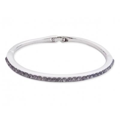 Bracelet incrusté de strass mauves bijou fantaisie pas cher