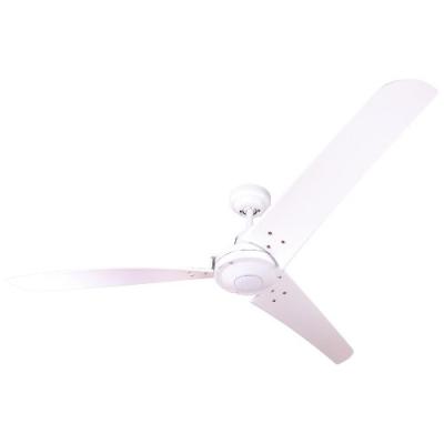 PEPEO VOURDRIES VENTILATEUR DE PLAFOND AVEC TÉLÉCOMMANDE BLANC