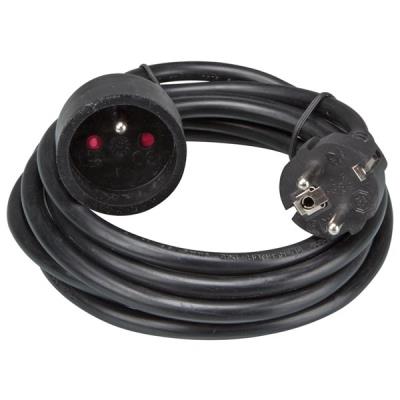 Rallonge - 3 m - noir - 3g1.5 velleman ec03b