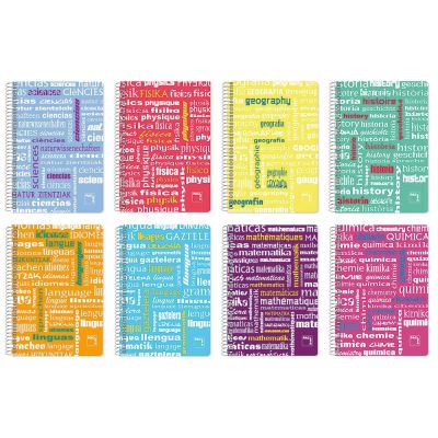 Bloc 90 gr. polypropylène Matières Feuille 80 quad