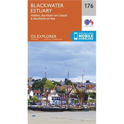 Os Explorer Map (176) Blackwater Estuary (Map)