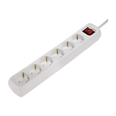 Hama Distribution Panel 6-Way 45° with Switch - stroomstrip